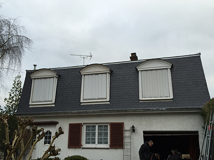 Toiture en ardoises